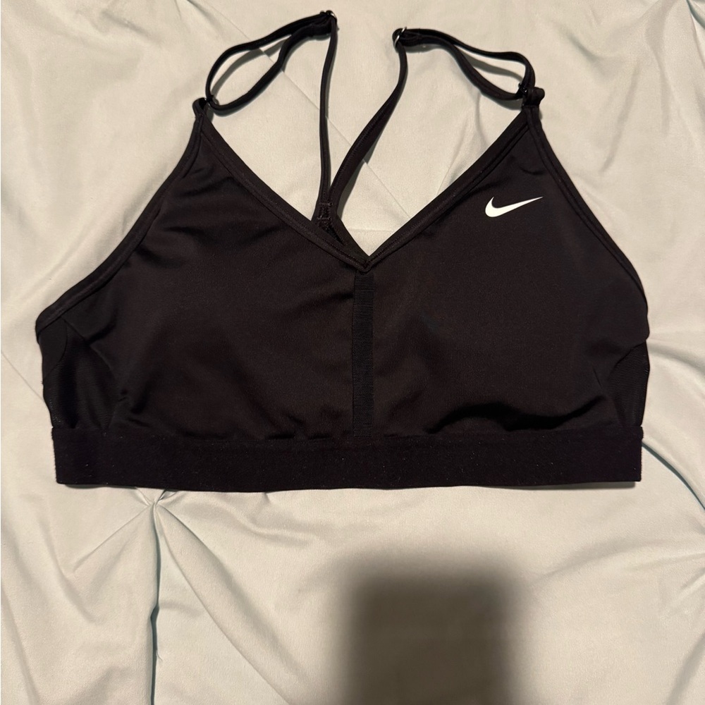 Nike Women's Light-Support Padded V-Neck Sports Bra
Black
